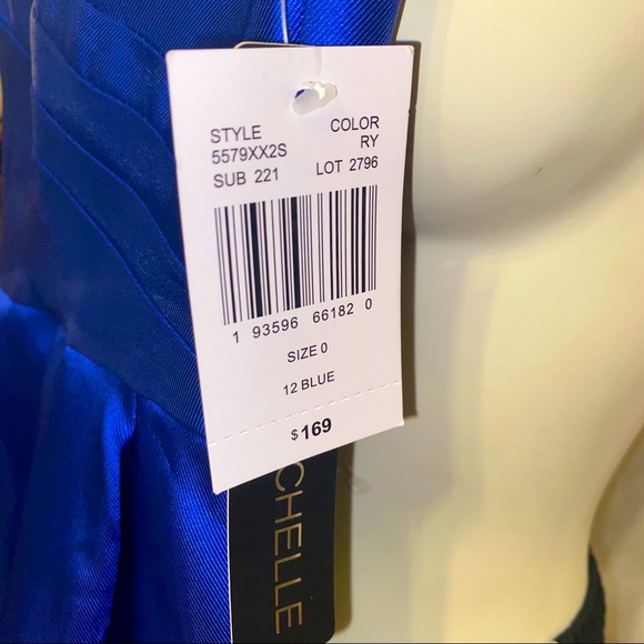 Royal Blue Prom Dress - Picture 3 of 5